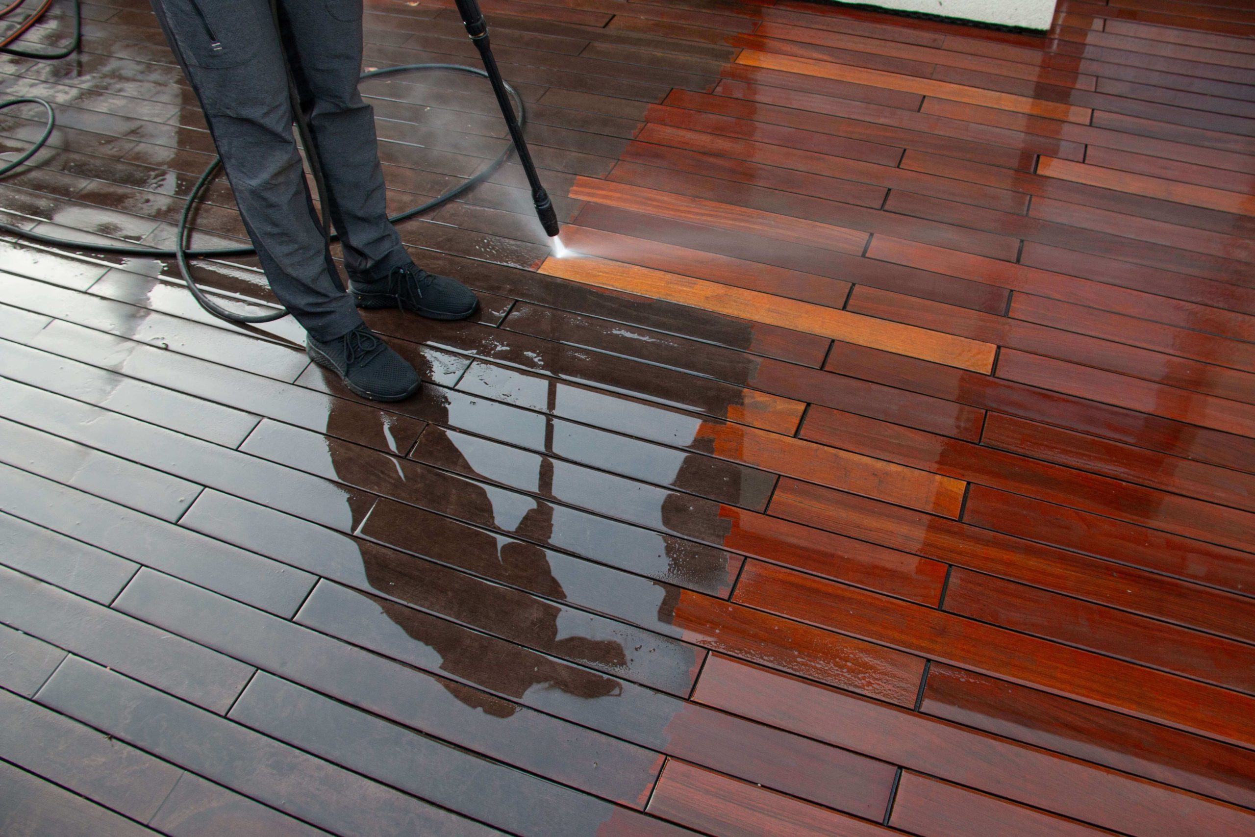 Decking Power Washing Colliers Wood SW19